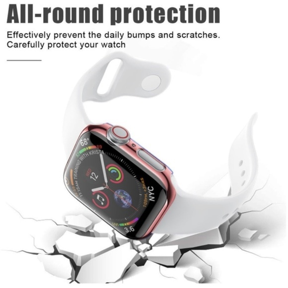 NEW 4 Color ALL-Round Screen Cover FOR Apple Watch - Picture 5 of 9